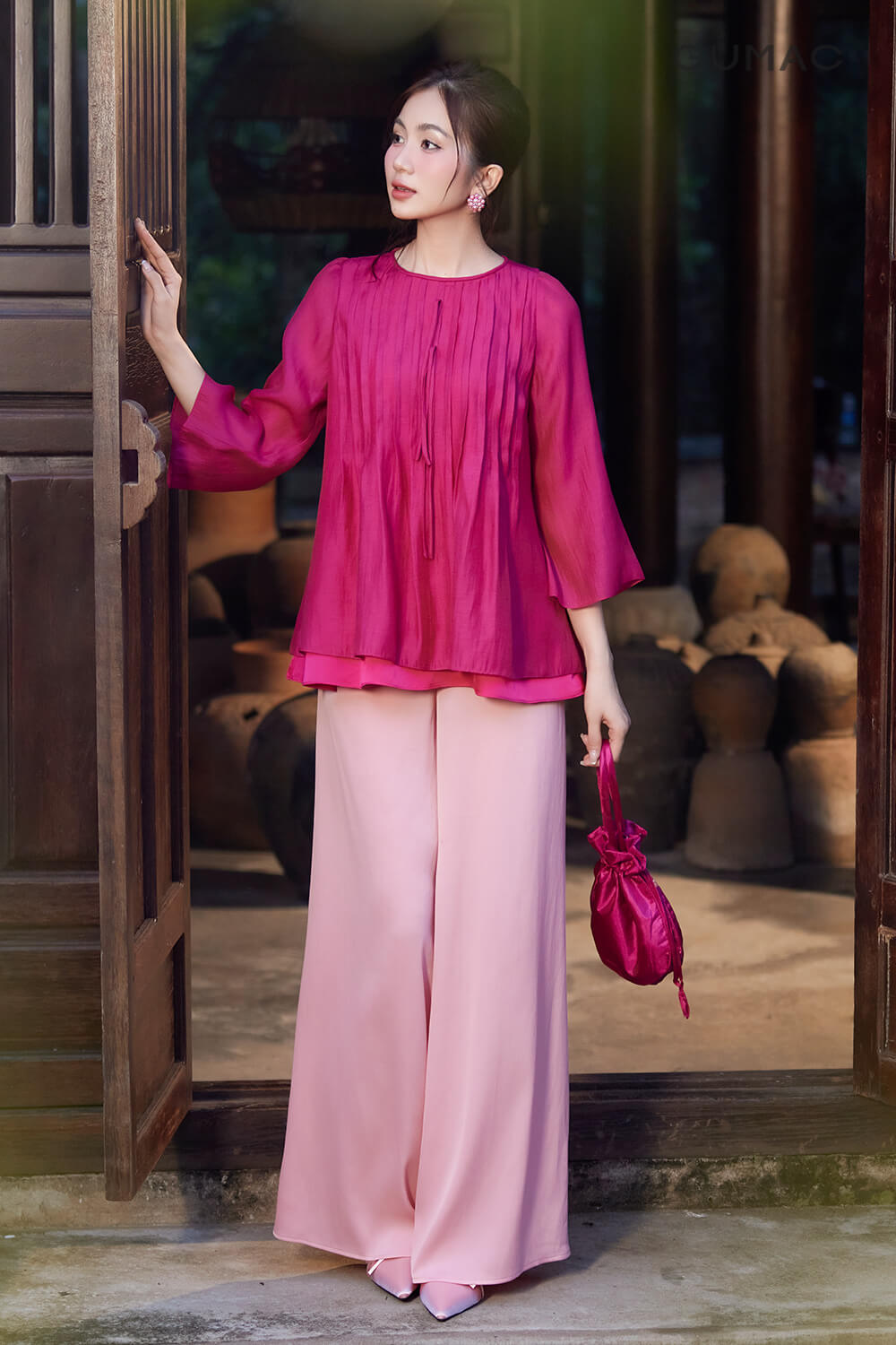 phoi do dao pho menh hoa