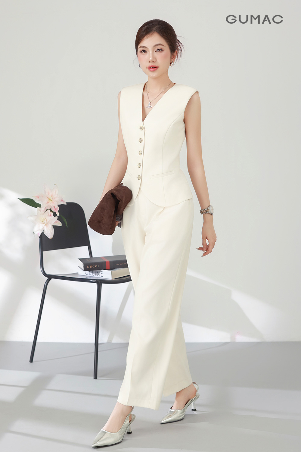 Phong cách White on white đẹp tựa thần tiên