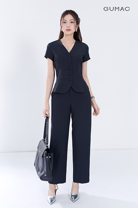  Quần ống đứng kèm dây