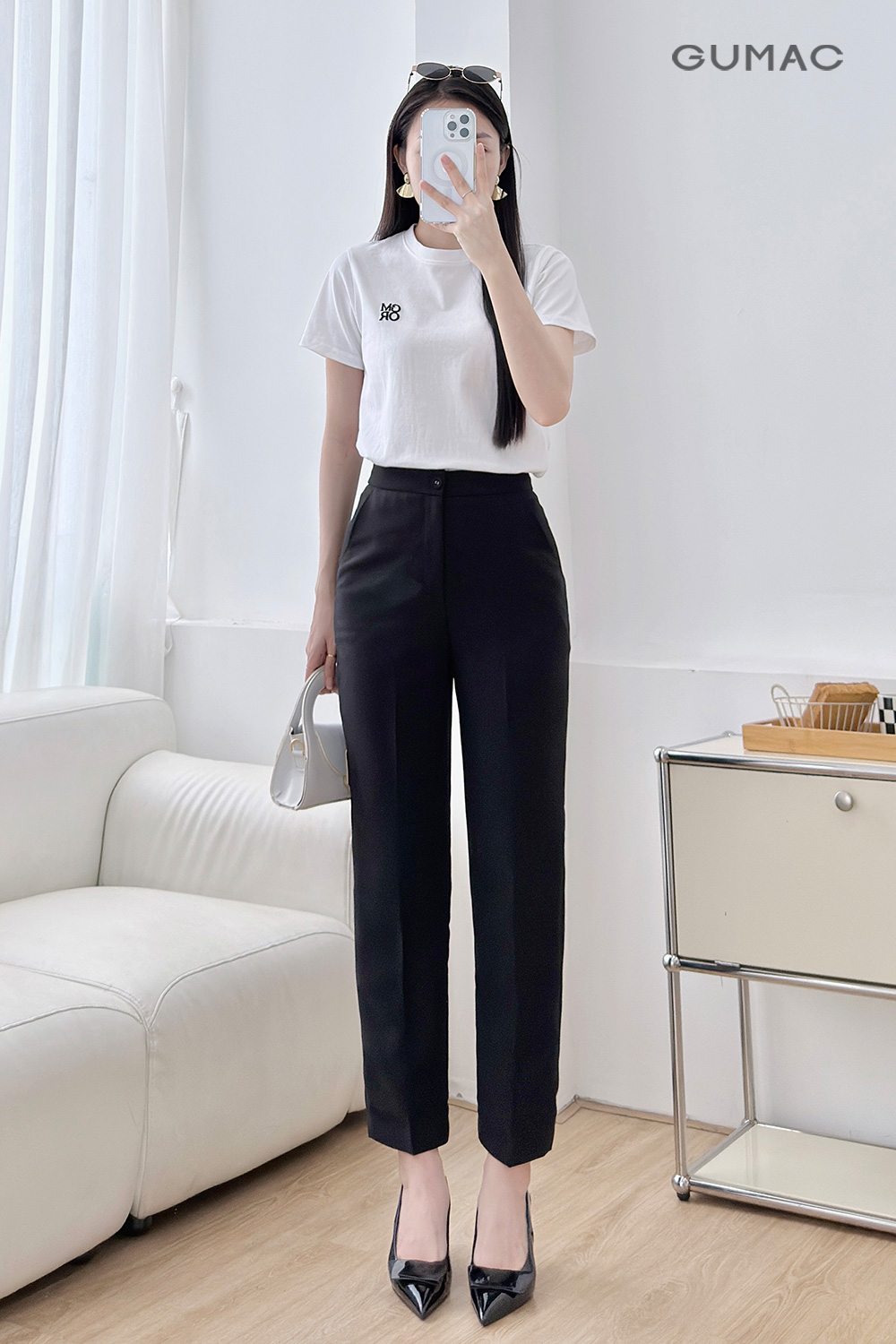 Quần tây ống đứng