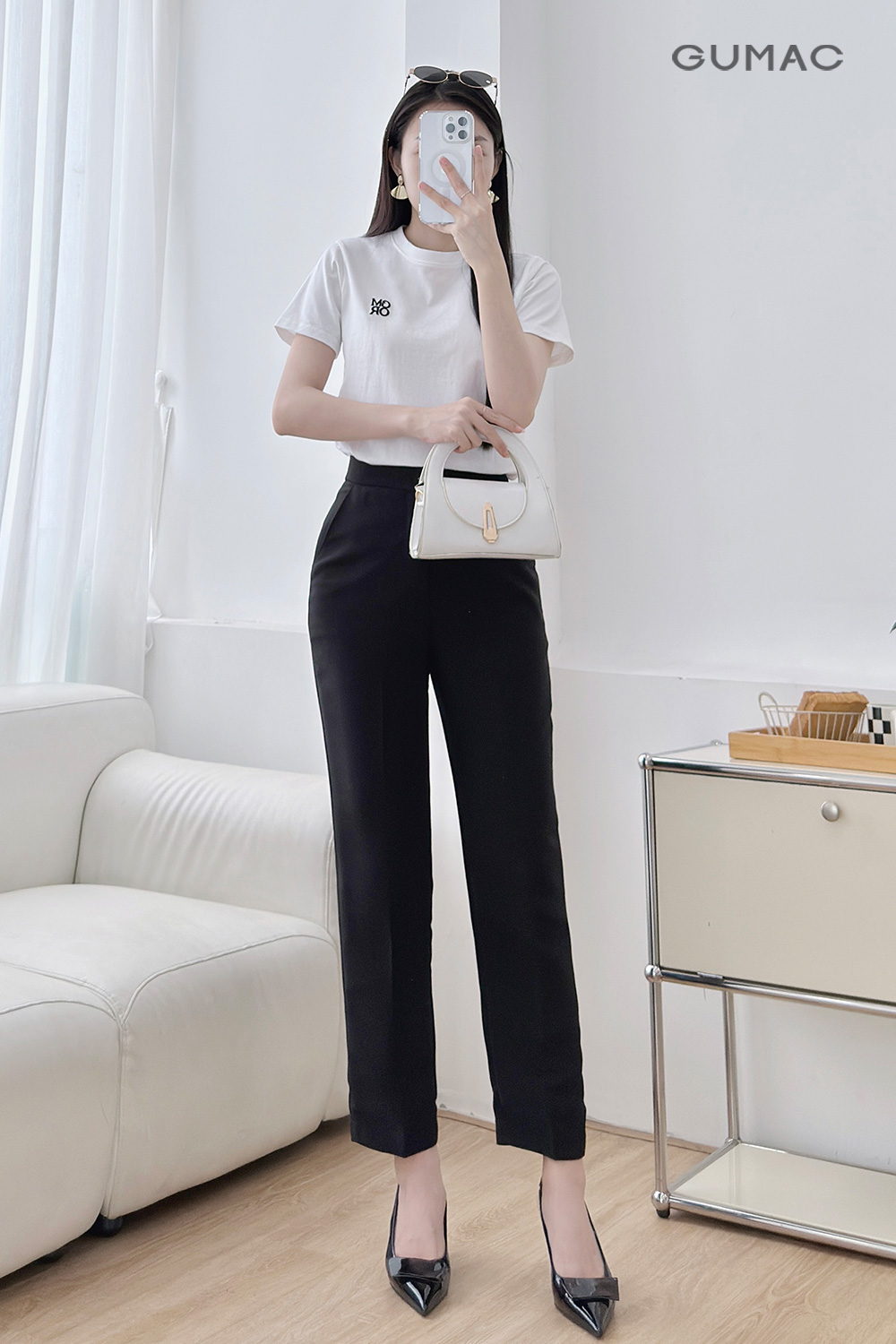 Quần tây ống đứng