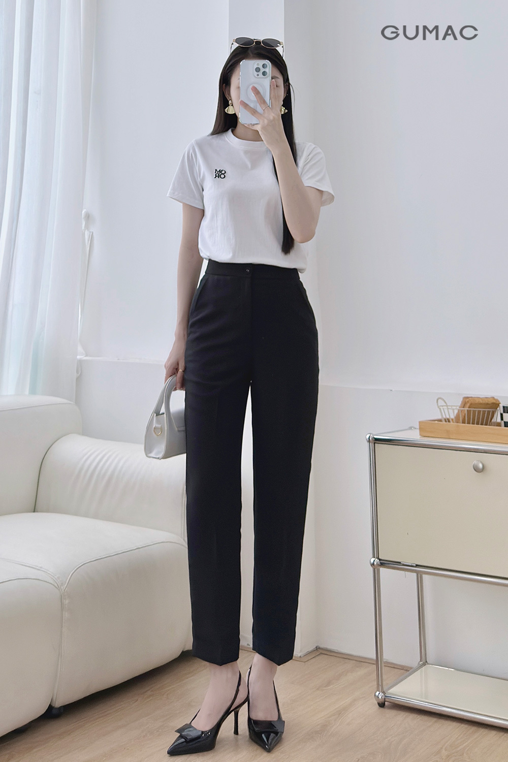 Quần tây ống đứng