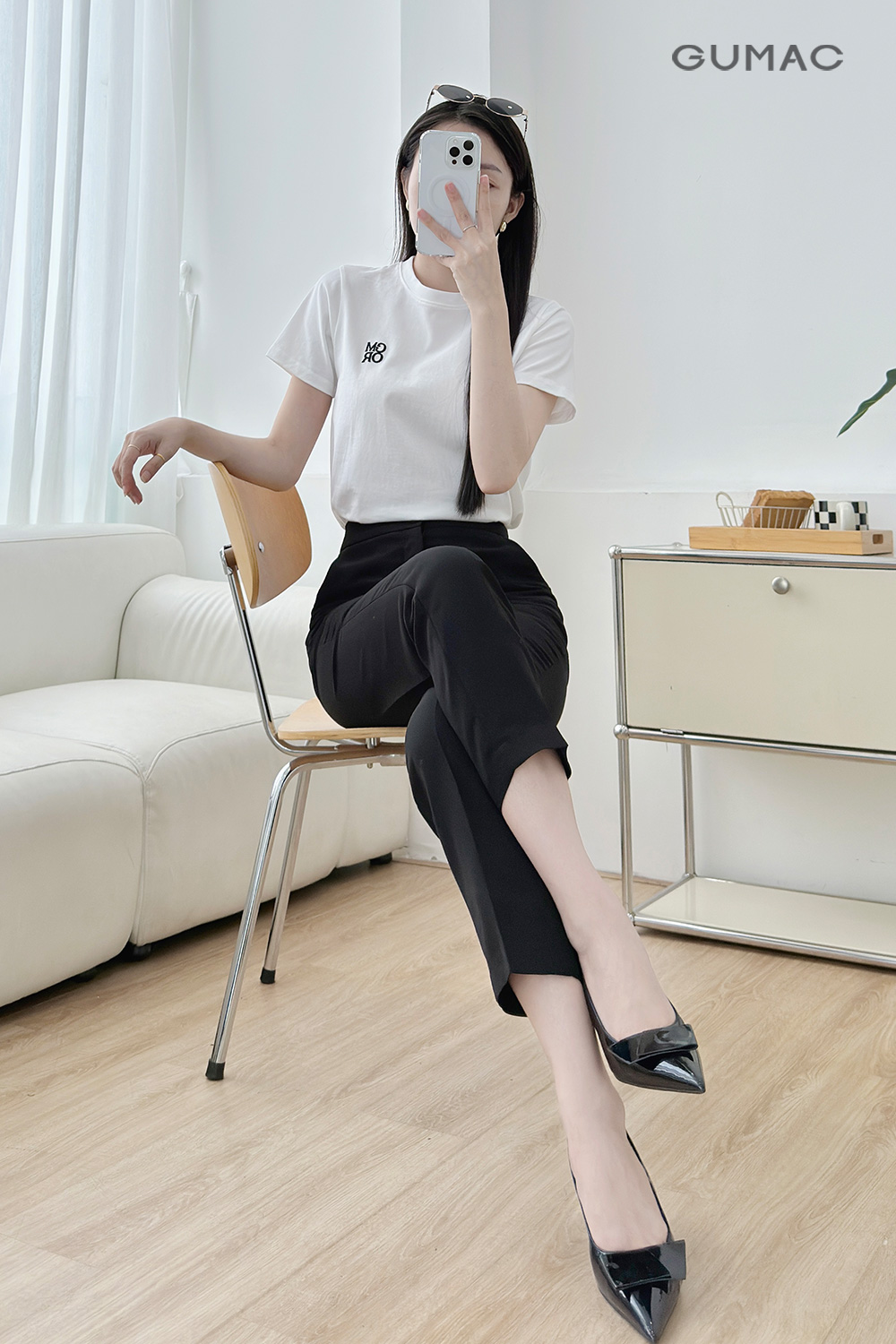 Quần tây ống đứng