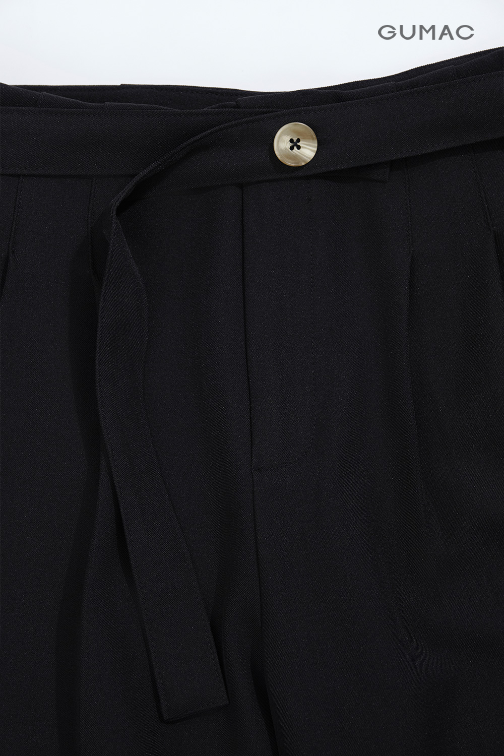 Quần ống suông kèm dây