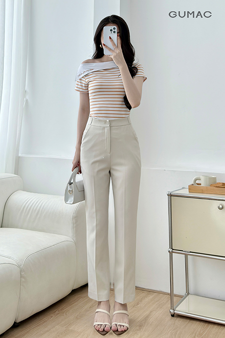 Quần tây lưng quai dê