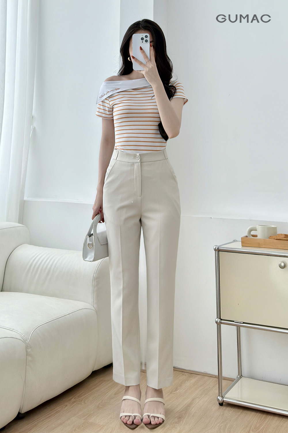 Quần tây lưng quai dê