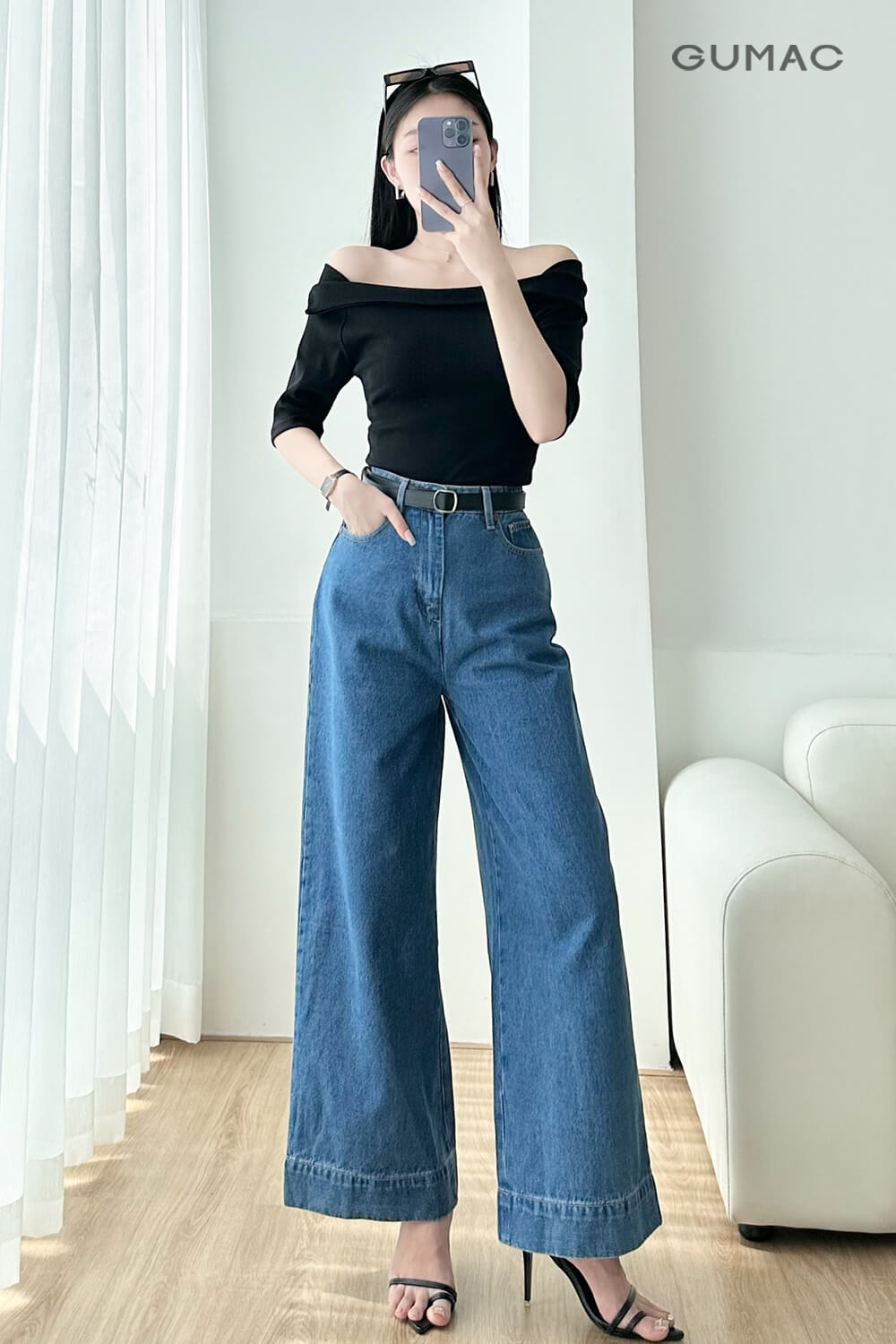 mẫu quần jeans cá tính cho học sinh