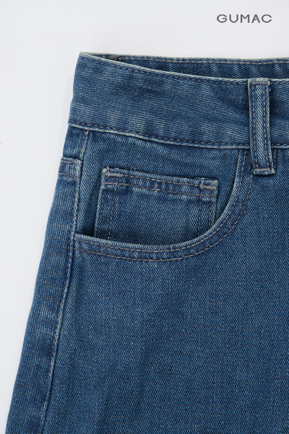 Quần jeans túi hàm ếch