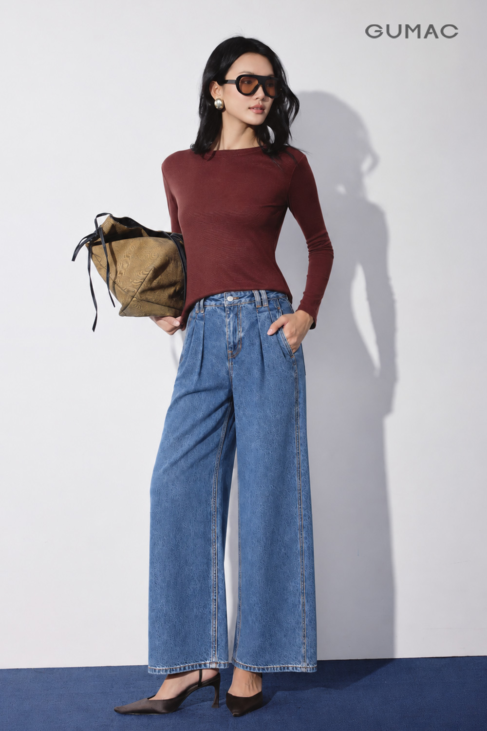 Quần Jeans Rộng - 3098