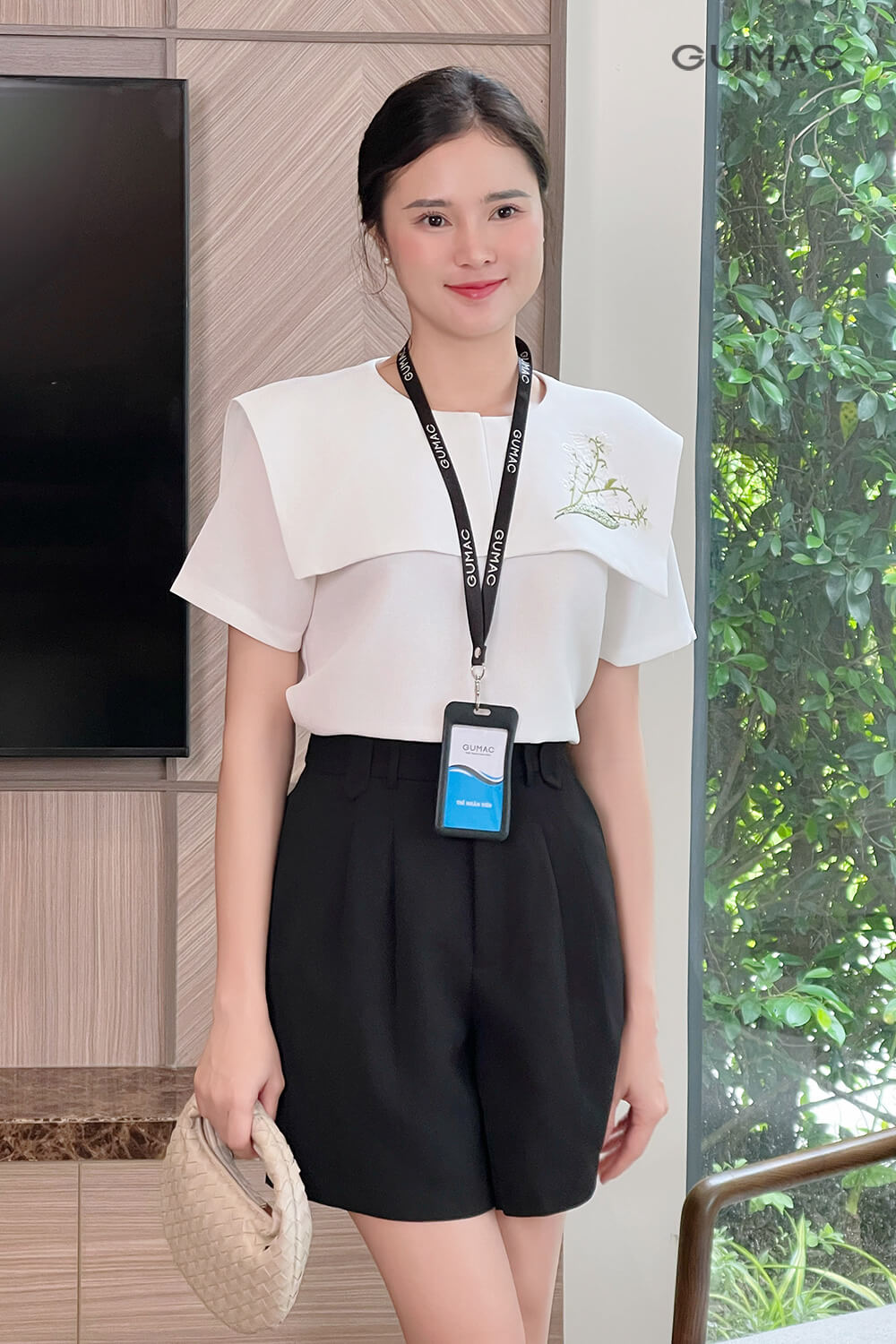 quan short ngan mix cung so mi nu hoa tiet