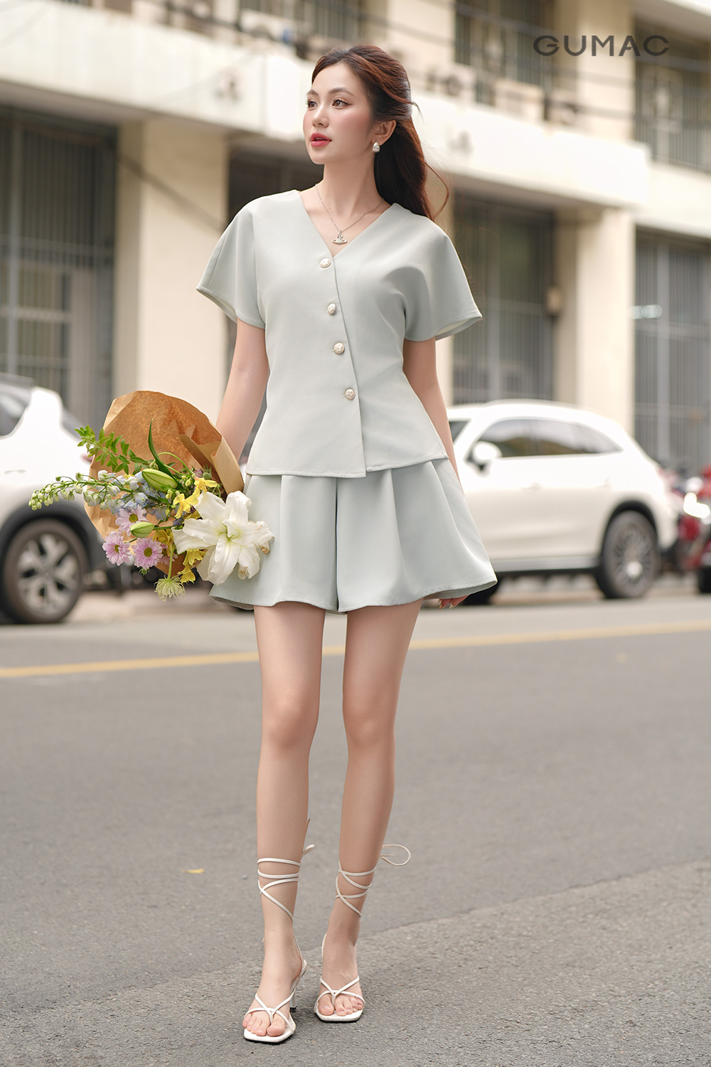 Cách phối đồ nữ đơn giản mùa hè