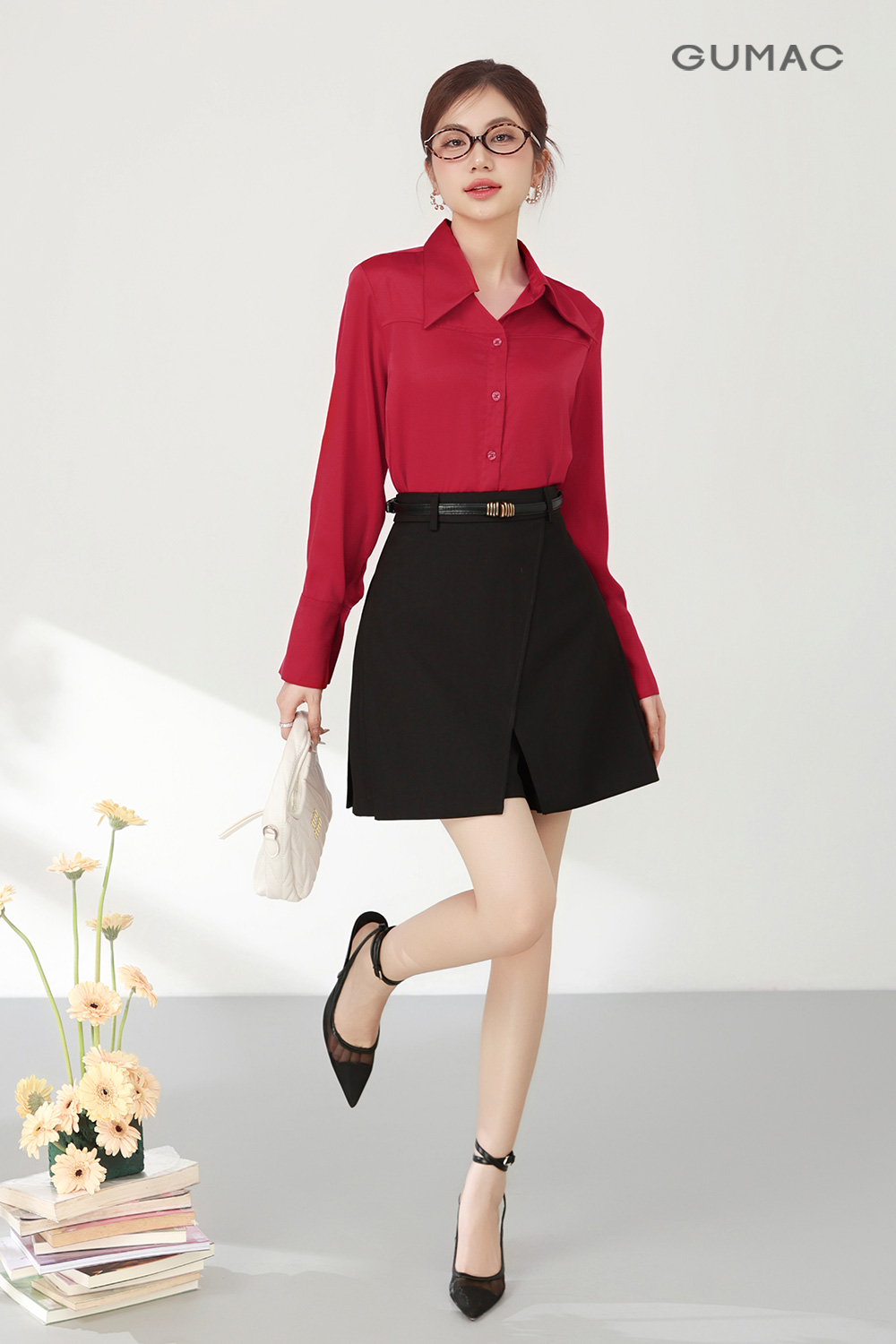 Quần giả váy đắp layer