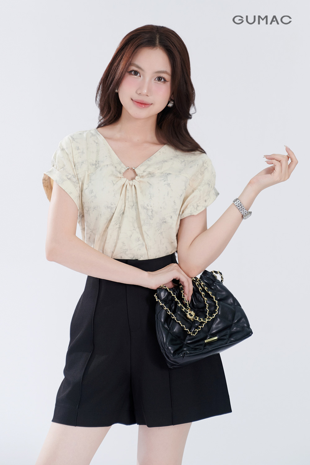 Quần short lưng kiểu