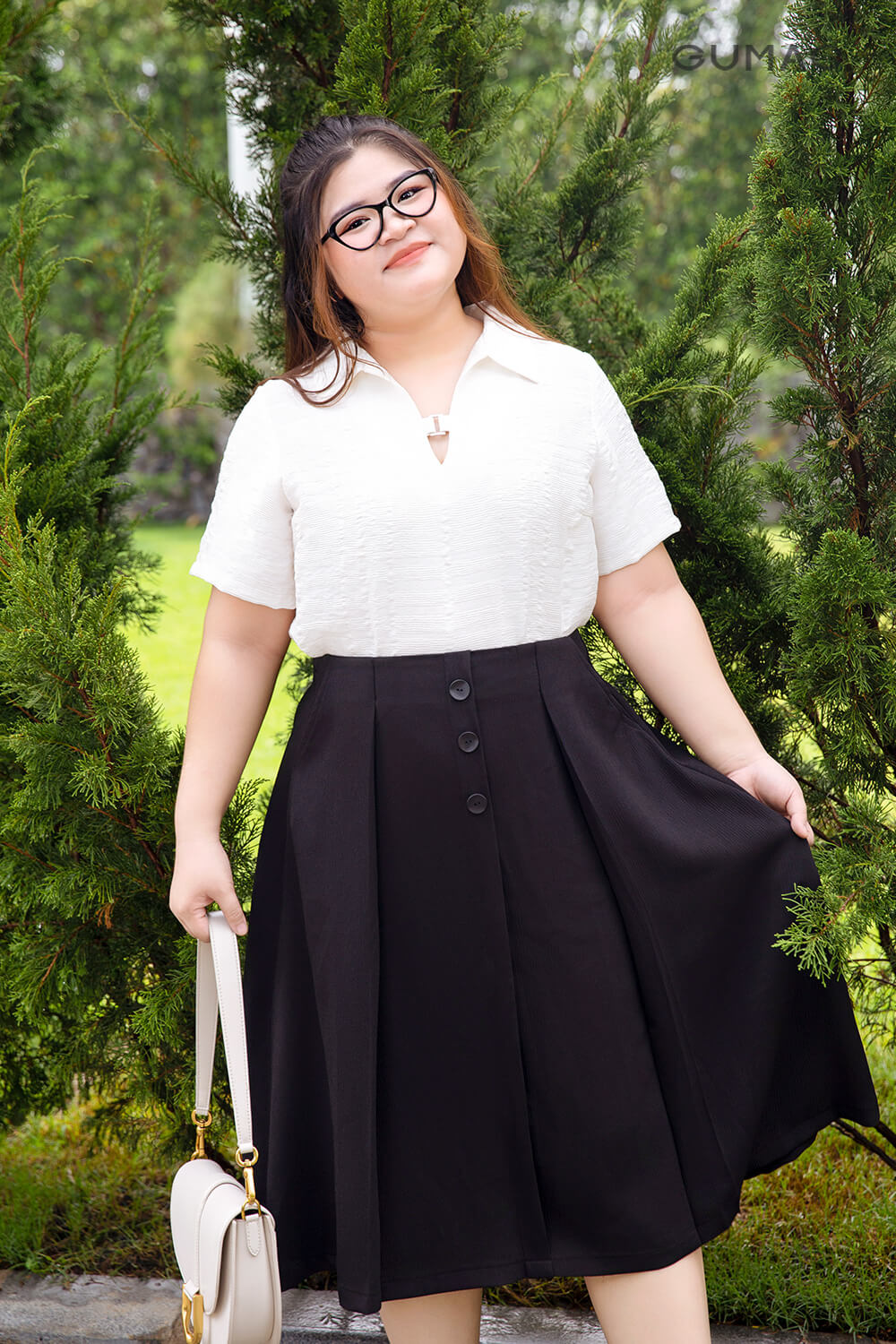 Bí quyết phối đồ cho người lùn mập nữ hot trend