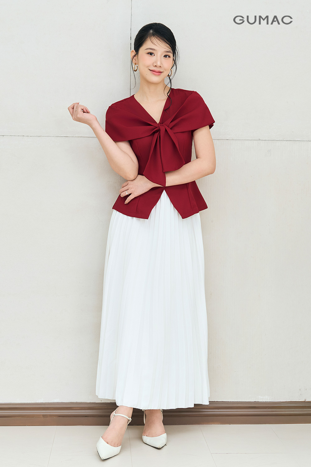 nhung mau chan vay dai dep gumac