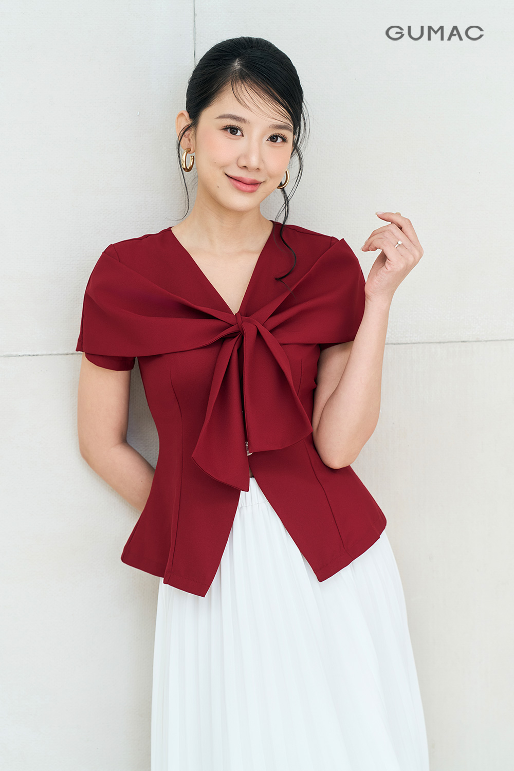 Chân váy dập ly