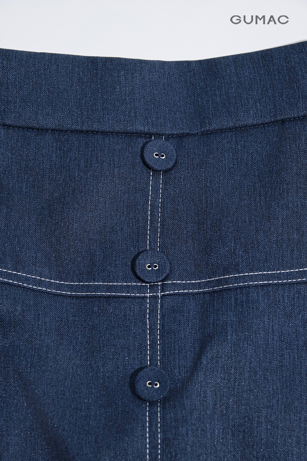 Chân váy A diễu chỉ