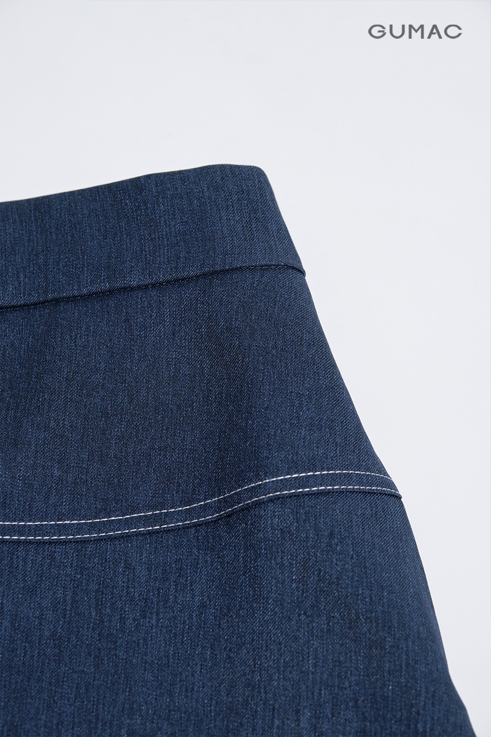 Chân váy A diễu chỉ