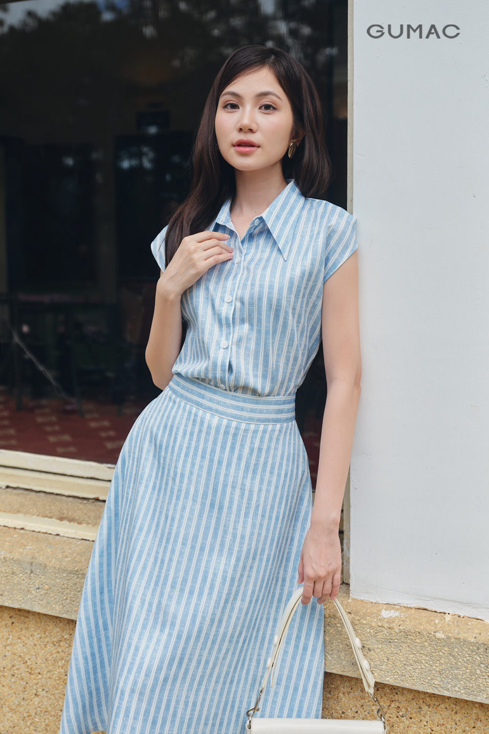 VG10138-Chân Váy Vải A Xoè-76