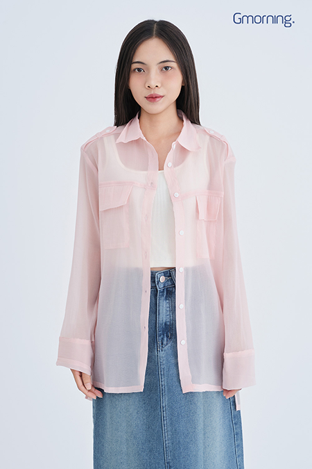 Áo sơ mi form rộng 