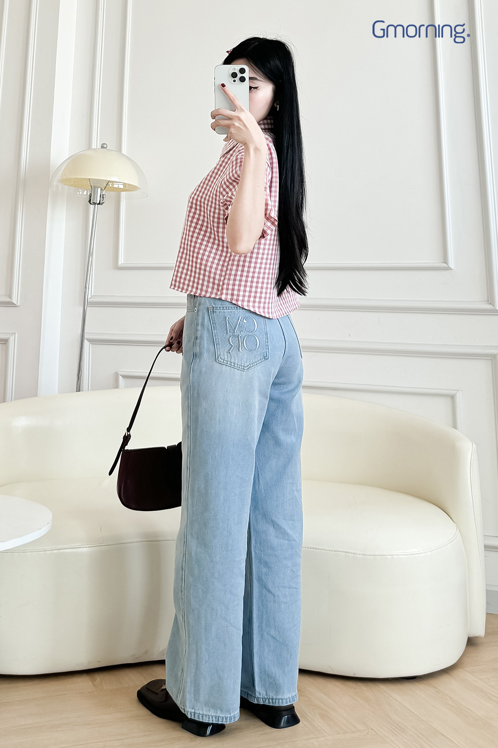 mix ao so mi croptop phong cach cong so