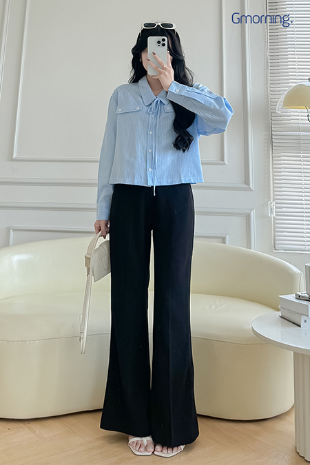 Sơ mi kiểu phom Boxy