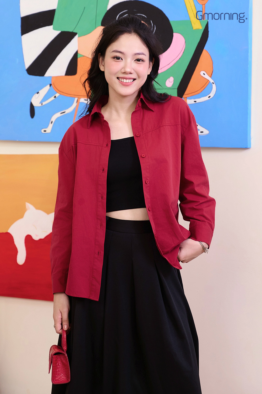 Áo sơ mi form rộng