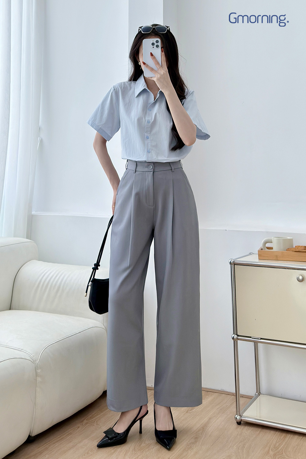 Áo sơ mi tay ngắn 