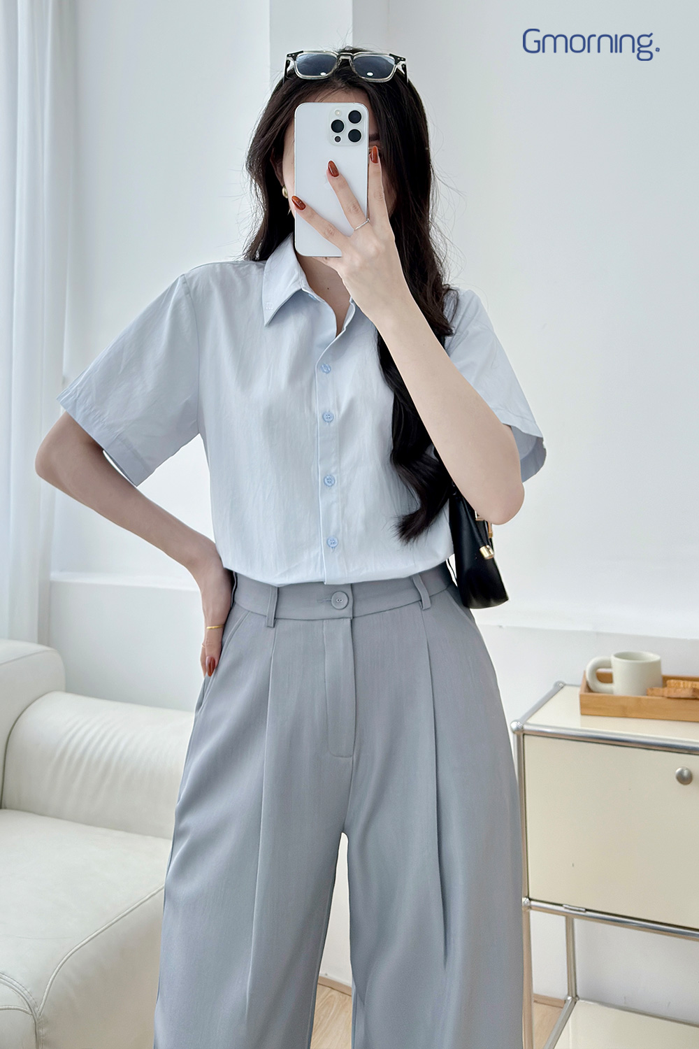 Áo sơ mi tay ngắn 