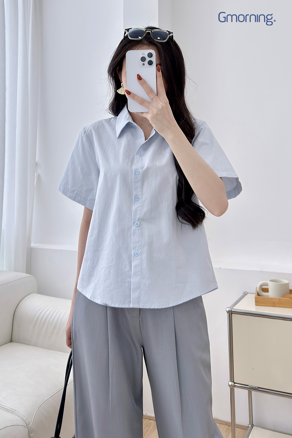 Áo sơ mi tay ngắn 