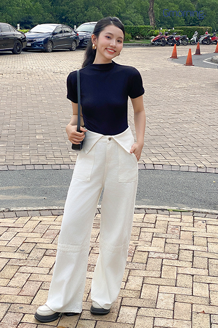 Áo thun slim kiểu