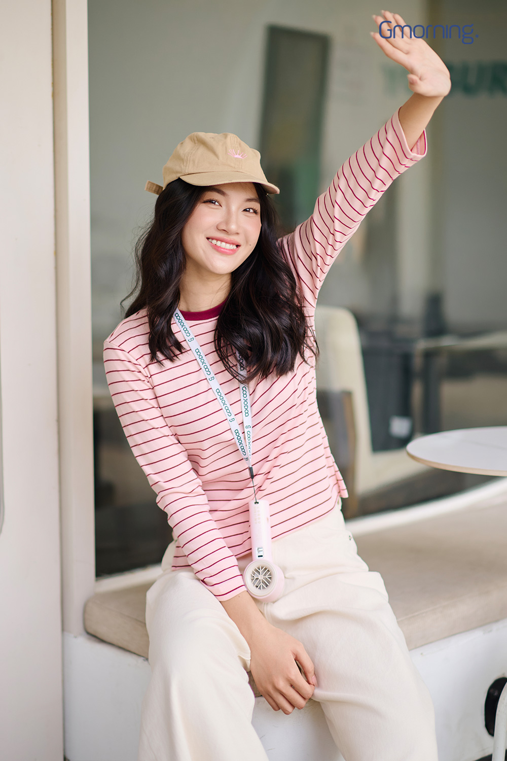 ao thun nu tay dai phoi soc dep