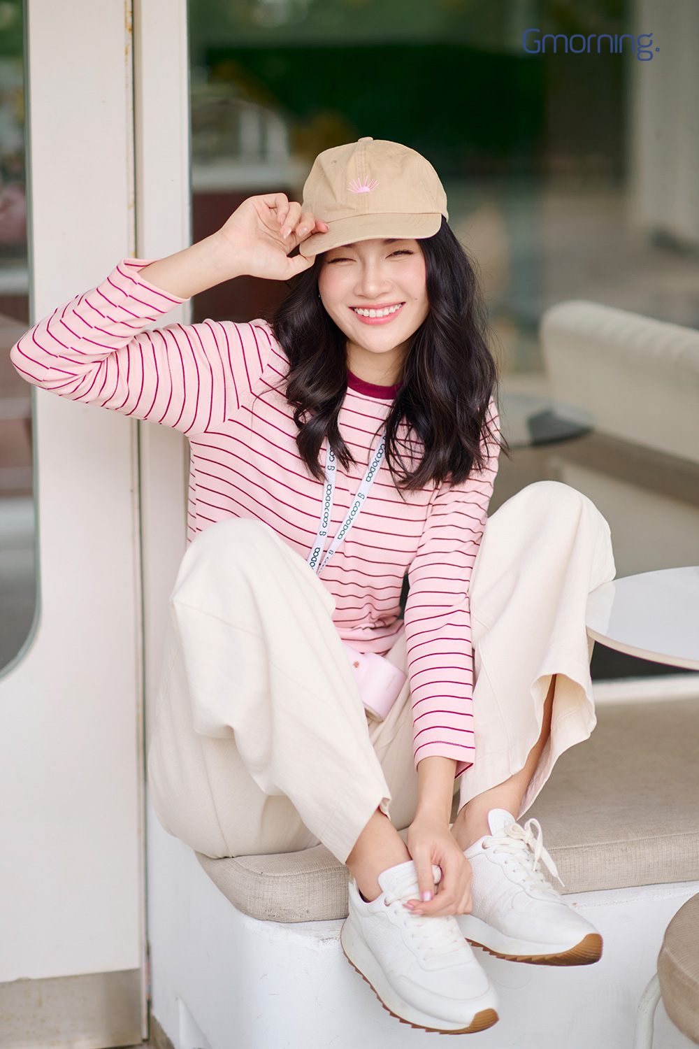 ao thun dai tay phoi cung quan dai di cao bang mua xuan dep cho nang