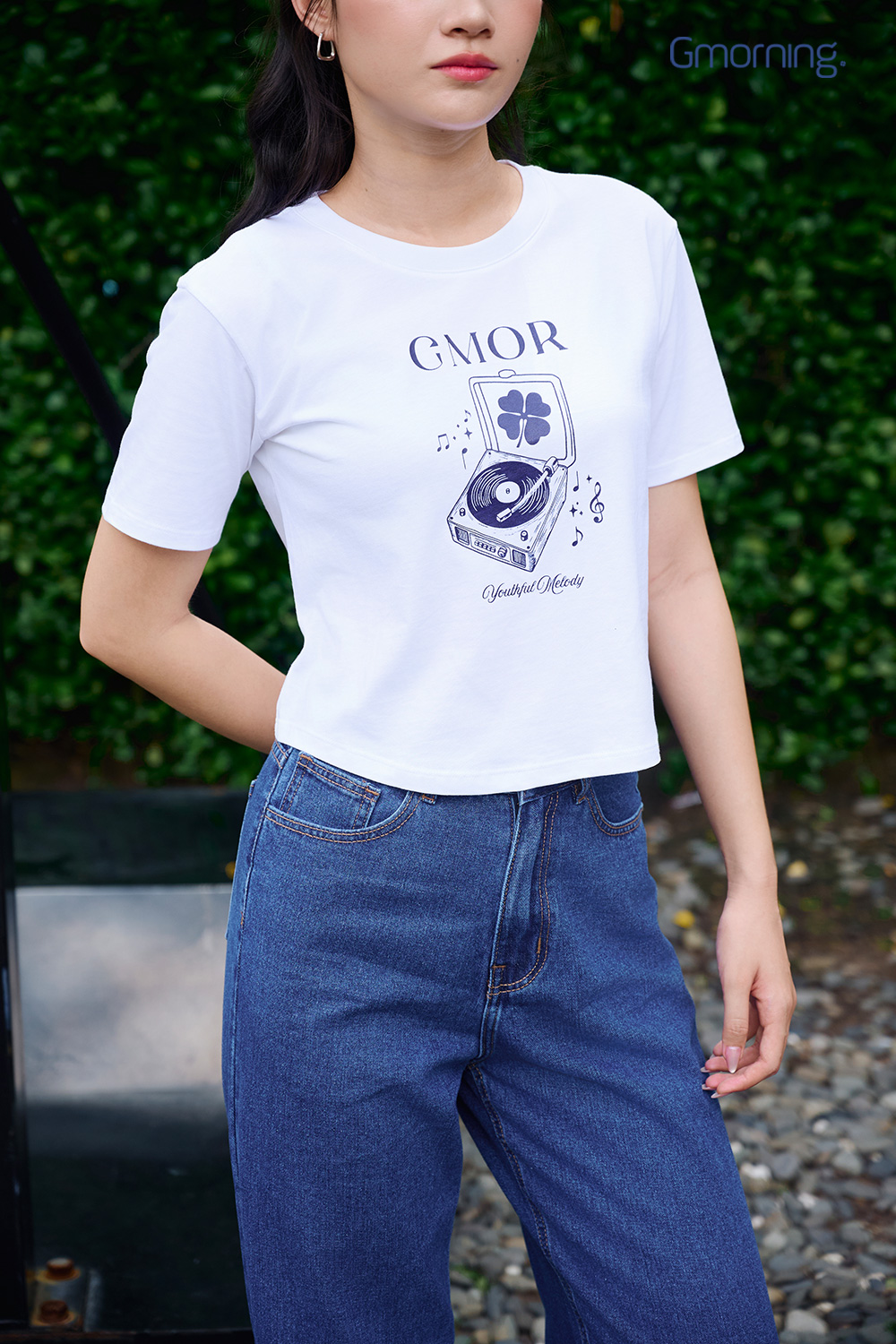 ao thun nu gumac croptop dep