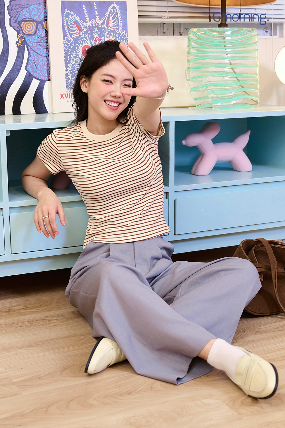Quần suông xếp ly