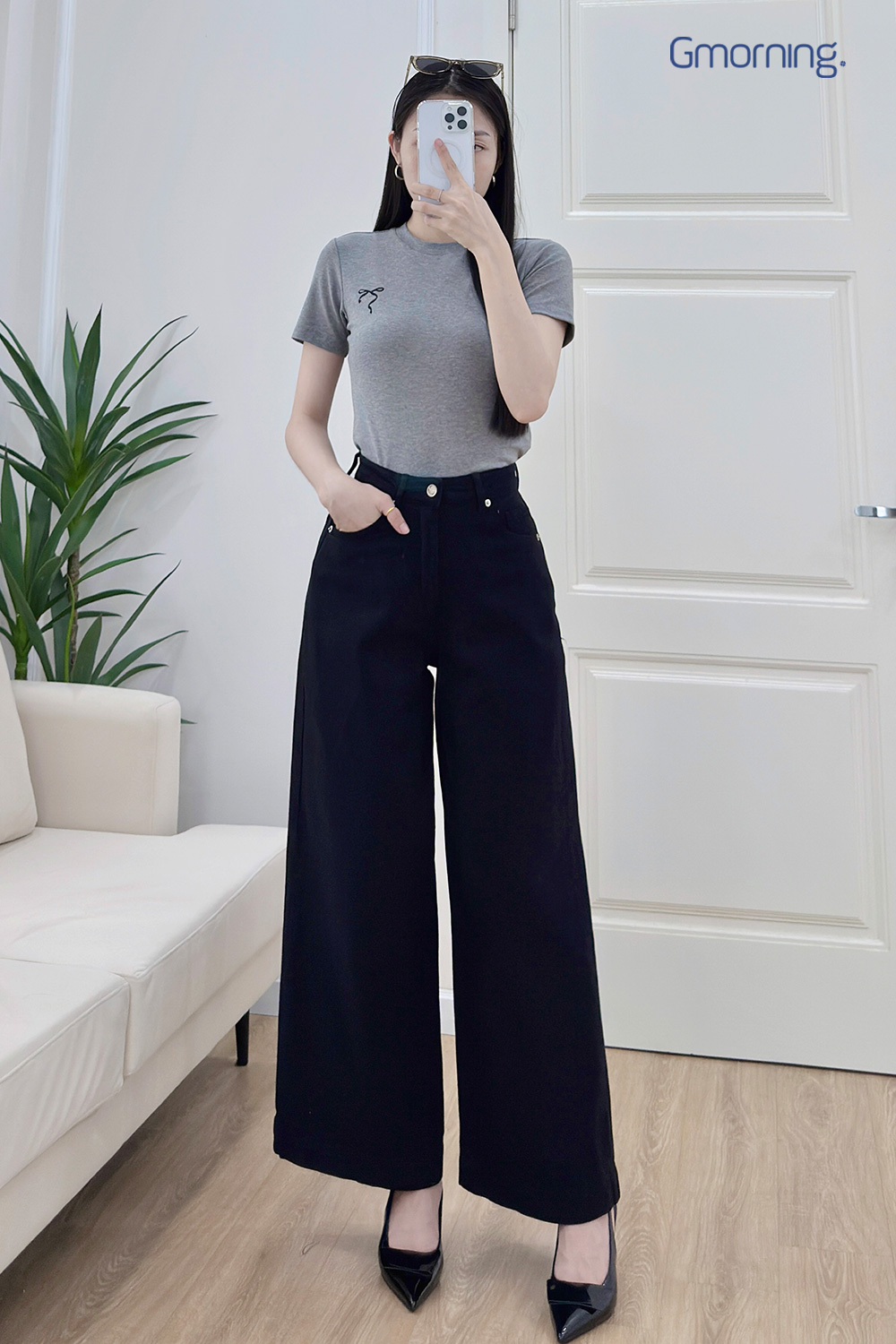 quan jean nu ong rong lung cao hang hieu