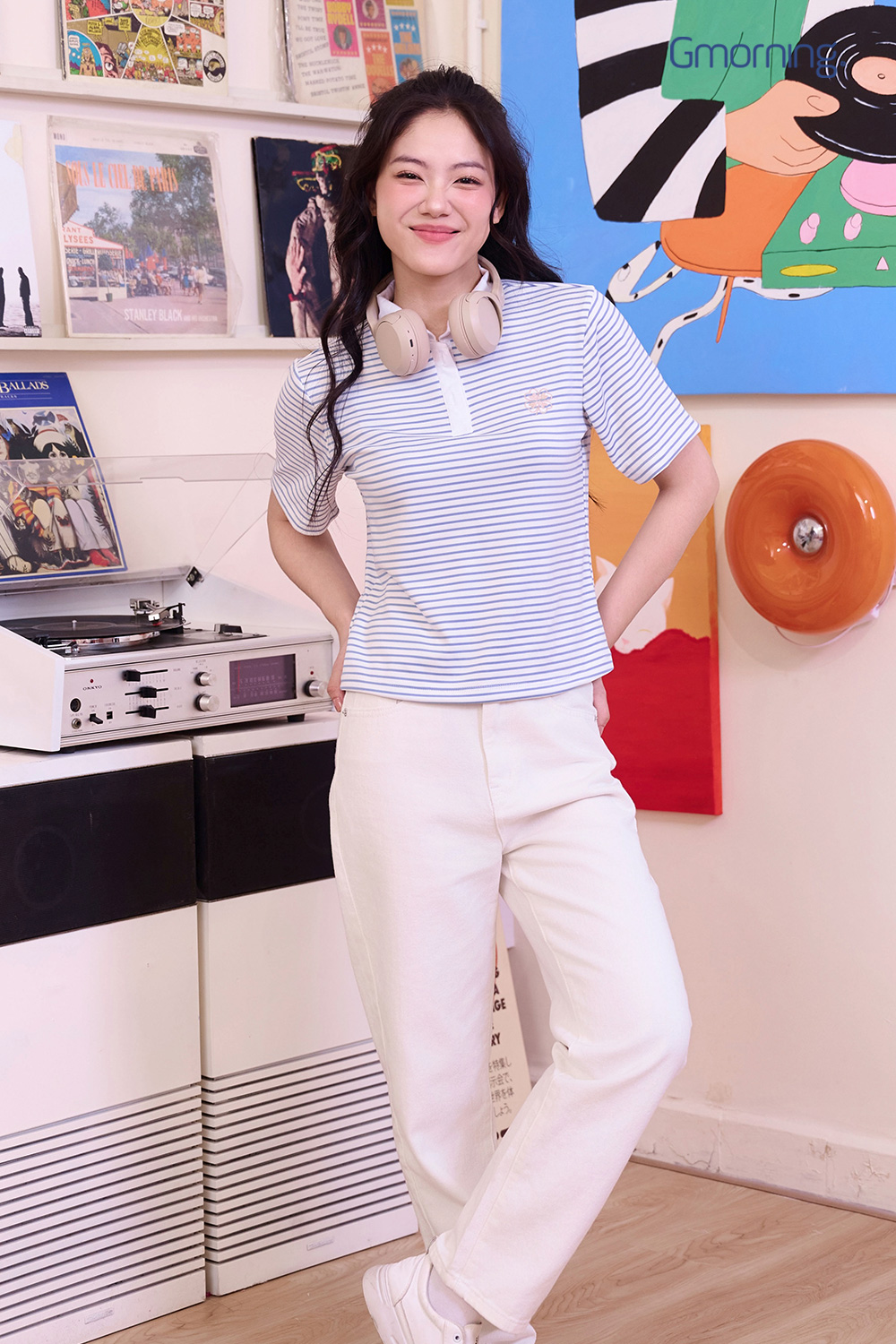 Quần jean ống côn