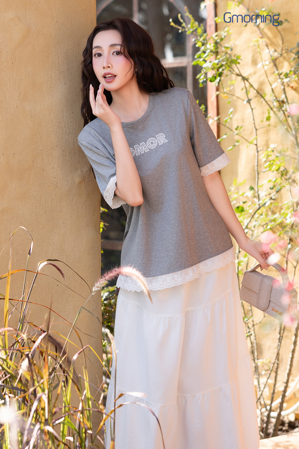 Chân váy tầng xoè