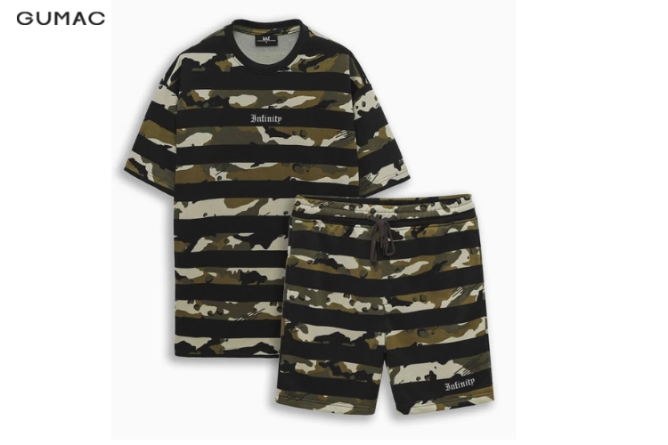 Set đồ họa tiết camo siêu chất