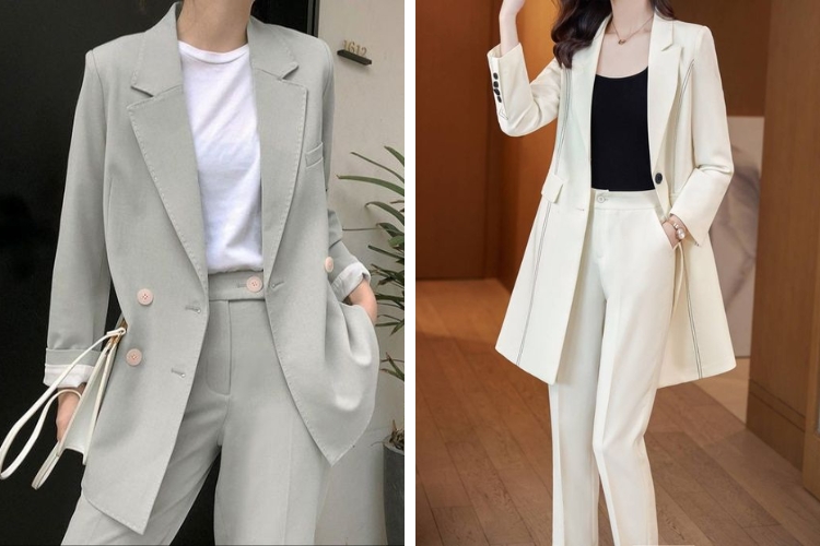 Top kiểu áo comple nữ mới nhất cực SANG và THỜI THƯỢNG