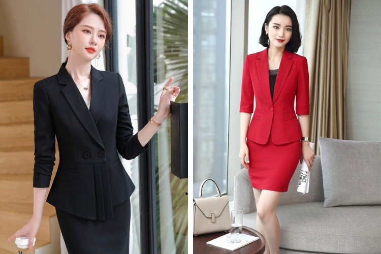 Top kiểu áo comple nữ mới nhất cực SANG và THỜI THƯỢNG