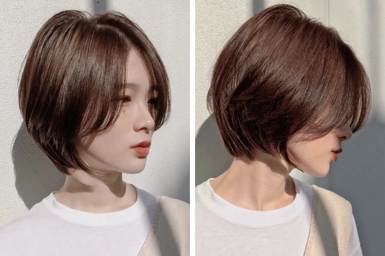 toc bob cho nang mat vuong tron