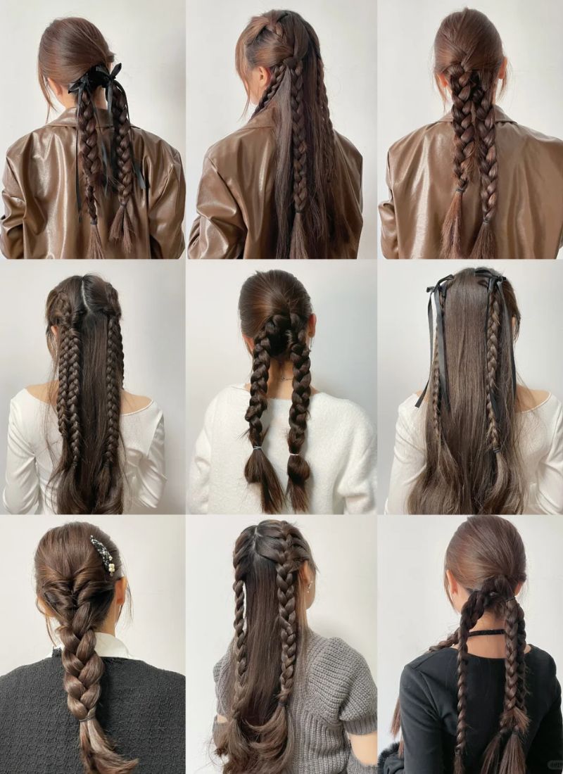 cac kieu toc bui du tiec cho mat tron