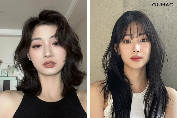 mau toc di du tiec cho nhung ban mat vuong