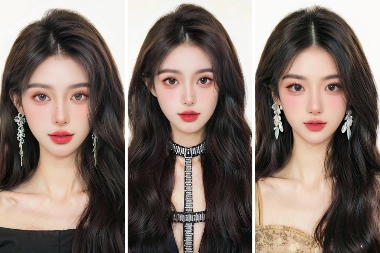 kieu toc di tiec dep cho nu