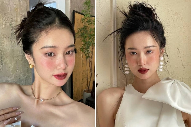 kieu toc nu bui cao di tiec