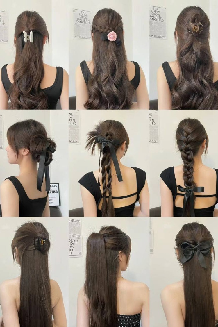 cac kieu toc di tiec cho nu sang trong