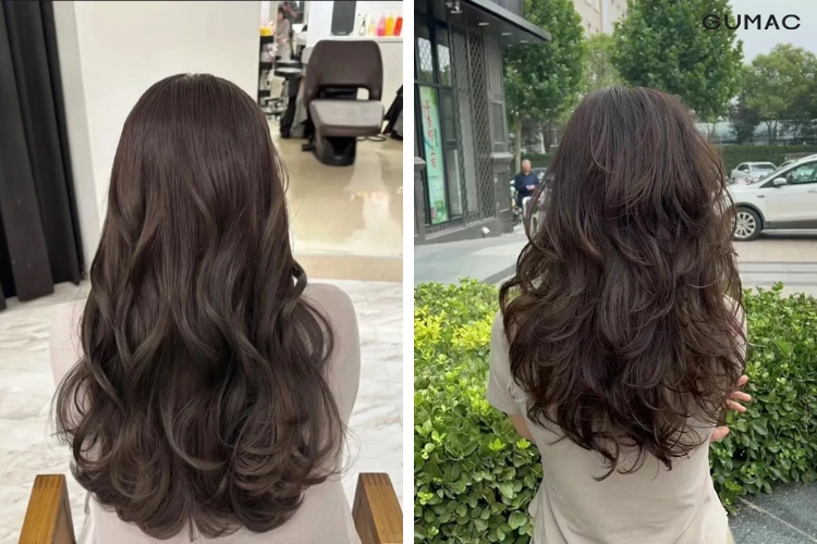 kieu toc xoan đuoi tu nhien