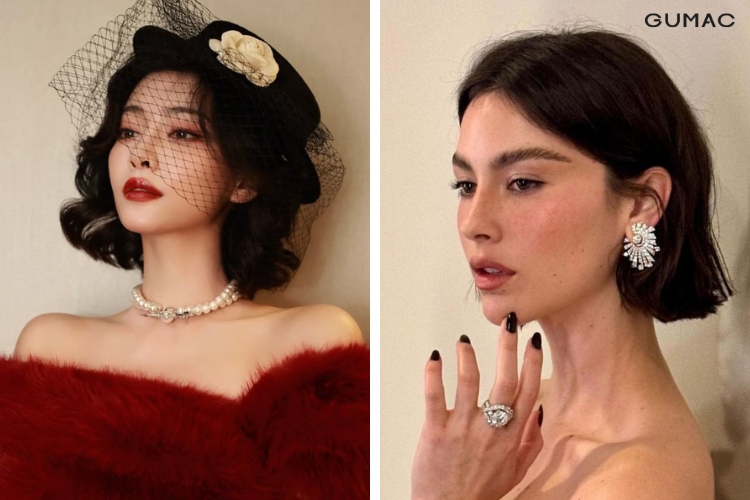 nhung mau toc đi tiec kieu phap danh cho phai nu