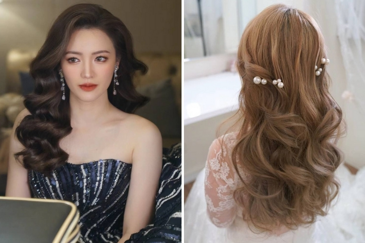 kieu toc don gian du tiec uon xoan